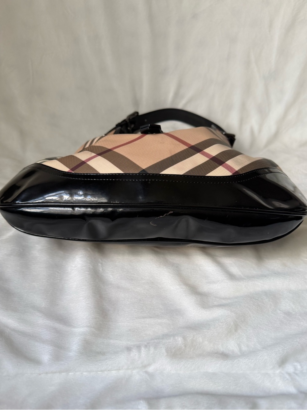 Burberry Nova Check Canvas Brook Hobo Bag - Picture 7 of 13